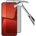 Mtp Products Xiaomi 13T/13T Pro/OnePlus Nord CE4 Lite Privacy Full Cover Beskyttelsesglass - Svart Kant