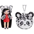 MGA Entertainment 2-i-1 Na Na Na Surprise Cozy Ssnow Leopard-dukke