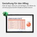 Microsoft 365 Family - Abonnementslisens (1 år) - inntil 6 mennesker - medieløs, P10 - Mac, Android, iOS, Win - Tysk - Eurosone