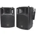 Qtx PAV10 Portable PA Set with UHF Mics & Bluetooth