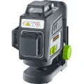 Laserliner PocketPlane-Laser 3G, 0,3 mm/m, 3,5°, 515 nm, Linjevater, Sort, Grønn, 1/4,5/8