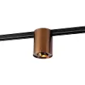 QAZQA Moderne 1-fase skinnespot mørk bronse - Rondoo Up