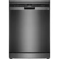 Siemens iQ300 SN23EC03ME - Oppvaskmaskin - Wi-Fi - bredde: 60 cm - dybde: 60 cm - høyde: 84.5 cm - brushed black steel