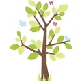 RoomMates Børne Træ Gigant Wallsticker