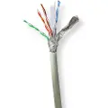 Nedis Stranded S/ftp Copper 305 M Indoor Lszh Cat6-spole Nettverkskabel