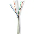 Nedis Solid U/utp Copper 100 M Indoor Lszh Cat6a-spole Nettverkskabel