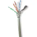 Nedis Stranded S/ftp Copper 100 M Indoor Lszh Cat6-spole Nettverkskabel