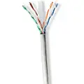 Nedis Solid U/utp Cca 305 M Indoor Pvc Cat6-spole Nettverkskabel