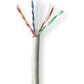 Nedis Solid U/utp Copper 100 M Indoor Lszh Cat6-spole Nettverkskabel