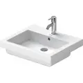 Duravit Vero vask 55 cm til nedfældning med hanehul