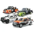 Toymax Revell Harley-Davidson pick-up w/motor cycle 1:24 ass.