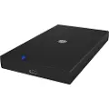 Icy Box IB-200T-C3, SSD-kabinett, 2.5, SATA, Serial ATA II, Serial ATA III, 6 Gbit/s, USB-tilkobling, Sort