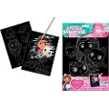 Euromic GABBY'S DOLLHOUSE Colouring set w/4 col.pencils