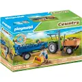 Playmobil Traktor Med Tilhenger