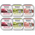 Wolf of Wilderness Økonomipakke Wolf of Wilderness Adult 24 x 300 g - 24 x 300 g: Mixpakke: Storfe, kalkun, lam