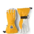 Hestra Army Leather Heli Ski, Skihansker, Mustard