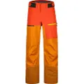 Ortovox 3L Ravine Shell Bukse oransj