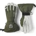 Hestra Army Leather Heli Ski, Skihansker, Olive
