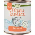 Lukullus Økonomipakke Lukullus "Menu Gustico" 24 x 800 g - Laks med gulrot, luserne og spinat