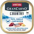 Animonda GranCarno Økonomipakke Animonda GranCarno Adult Country 44 x 150 g - Kalkun, Ørret & Potet