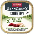 Animonda GranCarno Økonomipakke Animonda GranCarno Adult Country 44 x 150 g - Kylling, Vilt & Pastinakk