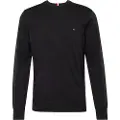 Tommy Hilfiger for man. MW0MW30955 1985 Crew Neck sweater black (S), Casual, Cotton, Sustainable