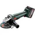 Metabo W 18 L 9-125, 12,5 cm, Batteri, 8 Ah, 1,6 kg