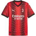 Puma Ac Milan 22/23 Kvinners T-skjorte Med Korte Ermer