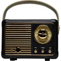 Denver BTP-203B - Høyttaler - for bærbar bruk - trådløs - Bluetooth - 3 watt - svart