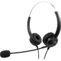 MediaRange Headset w/mic. Black