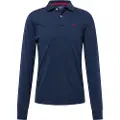 Hackett London Slim Fit Logo Langermet Poloskjorte