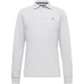 Hackett Slim Fit Logo Langermet Poloskjorte