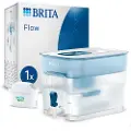 Brita Flow, Dispenser, 8,2 l, Blå, Gjennomsiktig