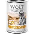 Wolf of Wilderness senior "Ekspedisjon" 6 x 400 g - Sandy Path - Fjærkre med kylling