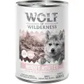 Wolf of Wilderness Junior “Expedition” 6 x 400 g - Muddy Routes - Fjærkre med gris