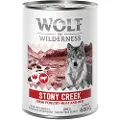 Wolf of Wilderness senior "Ekspedisjon" 6 x 400 g - Stony Creek - Fjærkre med storfe