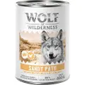 Wolf of Wilderness Adult 6 x 400 g - med fjærkre - Sandy Path - Fjærke med kylling