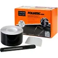 FOLIATEC Chrome Delete folie sæt sort glans 5cm x 15M