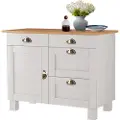 Loft 24 Loft24Oppbevaringsskap Toscana Kit 4 skufferHvitSkapFra Homeroom