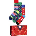 Happy socks X-mas Sweaters Gift Set Half Lange Sokker 3 Par