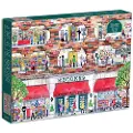 Galison Michael Storrings A Day at the Bookstore 1000 Piece Puzzle