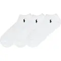 Ralph Lauren for man. 449655213002 Pack of 3 Ghost Ped PP White Socks (42-46), Homewear, Cotton, Nylon