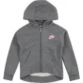 Nike Kids Club Fleece High Low Genser Med Hel Glidelås