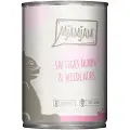 MjAMjAM Økonomipakke MjAMjAM kattemat 400 g x 24 stk - saftig kylling og villaks