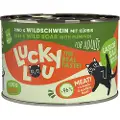 Lucky Lou Adult 6 x 200 g - Storfekjøtt og villsvin