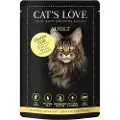 Cat's Love Økonomipakke Cat's Love 24 x 85 g - Kylling