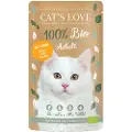 Cat's Love økologisk 6 x 100 g - øko-kylling