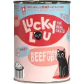 Lucky Lou Økonomipakke Lucky Lou Voksen 24 x 400 g - Fjørfe og storfekjøtt