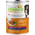 Trainer Natural Sensitive Natural Trainer Sensitive uten gluten Adult 6 x 400 g - 6 x 400 g svinekjøtt og fullkornsfrøblanding