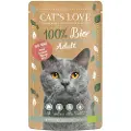 Cat's Love Økonomipakke Cat's Love økologisk 12 x 100 g - øko-okse